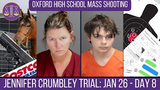 Lawyer React  MI v Jennifer Crumbley  Oxford School Shooters Mom on Trial  Day 8 AM [upl. by Elvia]