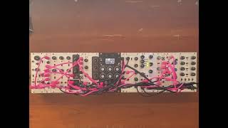 Hard Glitch  Eurorack Drum Machine  Moffenzeef  Erica Sample Drum  Clouds [upl. by Asetal626]