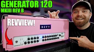 My first Revv amp blew me away Generator 120 MKIII Rev b [upl. by Allcot]