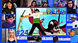 One Piece Episode 24 Reaction Mashup [upl. by Sabir166]