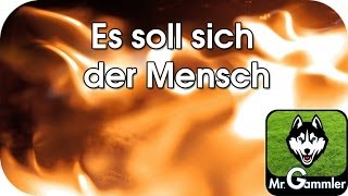 Es soll sich der Mensch Instrumental [upl. by Mij]