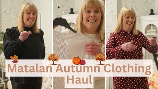 Matalan Autumn Clothing Haul 24 [upl. by Datnow742]