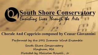 Ceasar Giovannini Chorale And Capriccio by Summer Wind Ensemble 1991 [upl. by Affay83]