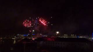 🎊 Welcome 2023 🎉  New Year in Tallinn Estonia  fireworks show 4k [upl. by Sebastian]