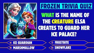 Frozen Trivia  Disney Quizzes  Disney Princesses  Movie Trivia disney elsa olaf [upl. by Nner885]