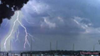 Lightning Strikes in UltraSlo  2500 FPS [upl. by Riva]