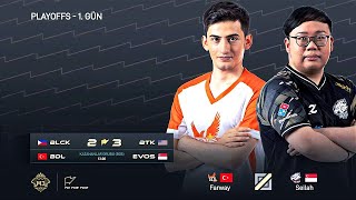 BDL BEDEL VS EVOS SG EVOS  PLAYOFF ÜÇÜNCÜ MAÇIMIZ  BİR ŞEYLER DÖNÜYOR [upl. by Suirrad]