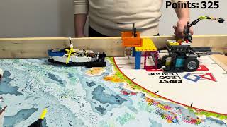 FIRST LEGO League Submerged  Full 620 Points Achieved  Road to Regionals 2025 [upl. by Brand]