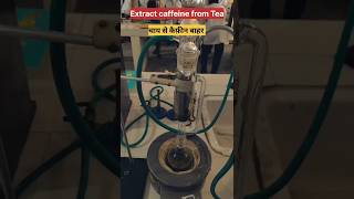 Extraction caffeine from Tea by soxhlet method pharmacognosy practical extraction bpharmacy [upl. by Mongeau289]