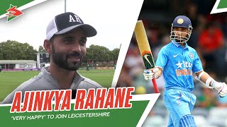 quotTeam Atmosphere Is AMAZINGquot  Ajinkya Rahanes First Foxes Interview 🦊🇮🇳 [upl. by Eyahs553]