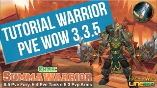 TUTORIAL WARRIOR FURY PVE 335 [upl. by Betteann928]