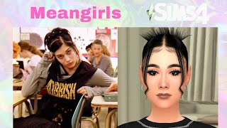 MEAN GIRLS 2004 JANIS IAN inspired makeover CREATE A SIM [upl. by Kersten]