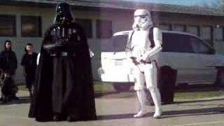 Darth Vader and a stormtrooper get down [upl. by Farris]