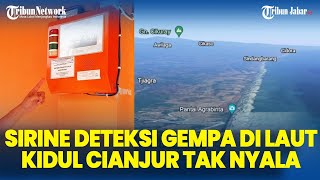 ALAT SIRINE DETEKSI Gempa M 8 di BPBD Cianjur tak nyala Bisa Beri Early Warning Tsunami Laut Kidul [upl. by Karlow]