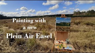 Testing my new plein air easel [upl. by Jeremias]