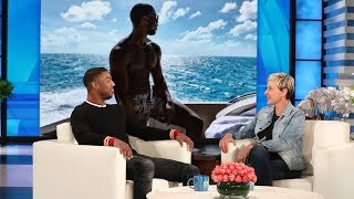 Michael B Jordan Barely Had a Social Life During Black Panther [upl. by Waine]