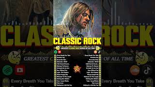 Best Classic Rock Songs 70s 80s 90s 🎁 Nirvana Metallica Queen Pink Floyd Bon Jovi Guns N Rose [upl. by Alaehs]