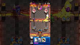 Log bait vs mortar bait always fun😇❤️ clash clashroyle gaming gameplay [upl. by Ainocal]