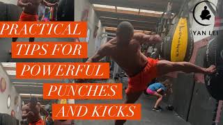 Practical Tips for Powerful Punches and Kicks [upl. by Clardy]