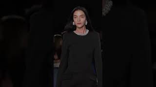 Mariacarla Boscono catwalk Bottega Veneta SS23 [upl. by Ertemed]