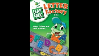 Opening to LeapFrog Letter Factory 2003 YouTube [upl. by Stanly474]