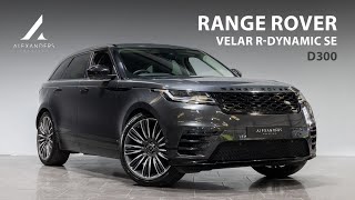 Range Rover Velar RDynamic SE D300  Walkaround [upl. by Asor]