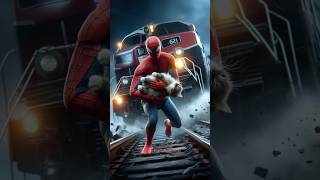 💥❤️ Daily activities of Spiderman 😍✅️ marvel avengers spiderman shorts [upl. by Aicemed468]