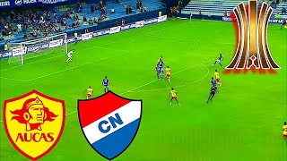 Aucas vs Nacional de Paraguay en VIVO Copa Libertadores 2024 [upl. by Ykciv770]