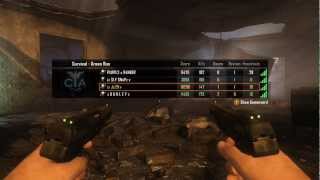 Black Ops 2 Zombies Town Survival Gameplay HDHigh Round2014  2 hours  4 Players [upl. by Alithia]