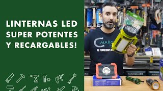 Linternas LED SUPER POTENTES y recargables [upl. by Anitserp]