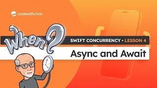 Swift Concurrency Lesson 4  Async and Await [upl. by Dom]