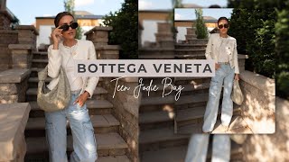 Bottega Veneta Teen Jodie Bag Review  What Fits in it  How to Style  This IS Worth the Buy [upl. by Akiem]