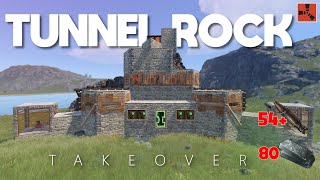 RUST  Tunnel Rock Full Base  2024 New Rock Base Design [upl. by Nork]