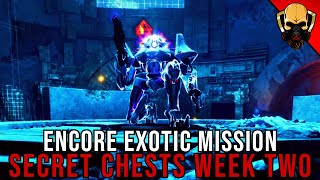 Encore Secret Chests  Week Two  Location Guide  Destiny 2 The Final Shape [upl. by Maximilian511]