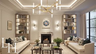 Touring a £12500000 Modern Duplex Apartment with Stunning Interior Design  Mayfair London [upl. by Thisbee]