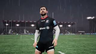 Champions Cup 20242025 Round 2 Saracens vs Racing [upl. by Yrag888]