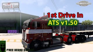 1st Drive in ATS v150  Lope Idle M11 In A Peterbilt 352  American Truck Simulator [upl. by Marta568]