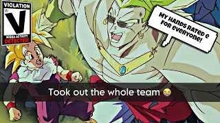 BROLY THE LEGENDARY MENACE 😈 [upl. by Ahsirtap]