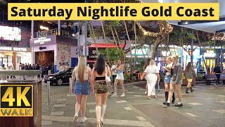 Nightlife Australia  Surfers Paradise  Gold Coast  2024 🇦🇺 Saturday Night Fun [upl. by Carlstrom562]