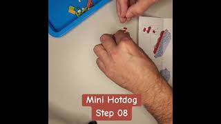 Mini Blocks Hotdog Step 08 [upl. by Tat]