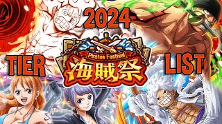 FIRST PvP TierList of 2024 with Itachii89 OPTC  トレクル [upl. by Joshi869]