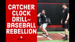 Catcher Clock Drill  Baseball Rebellion [upl. by Ennelram]