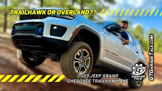 2023 Jeep Grand Cherokee Trailhawk 4xe OffRoad Review [upl. by Namreg]