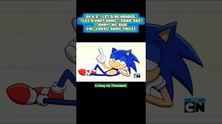 Dub 📺☝️ OK KO Sonic Says In Classic Sonic Voice sonic shorts [upl. by Prescott]