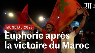 Maroc en demifinale au Qatar  moment historique pour les supporteurs [upl. by Pollard]