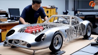 Building Metal Ferrari 250 GTO With Real Mechanisms  Start to Finish Build by liumutou [upl. by Service593]