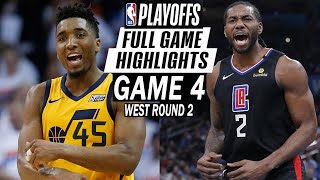 UTAH JAZZ vs LA CLIPPERS Full Game 4 Highlights NBA PLAYOFFS  NBA 2K21 [upl. by Iney]