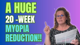 HUGE 20 Week Myopia Reduction Success  Advanced Vision Therapy [upl. by Laraine195]