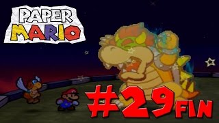 Paper Mario  Walkthrough Español Part 29 FIN quotVerdaderos Deseosquot [upl. by Legir]