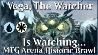 MTG Arena Historic Brawl  Vega The Watcher [upl. by Lynnette890]